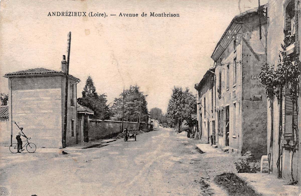Andrézieux-Bouthéon. Avenue de Montbrison