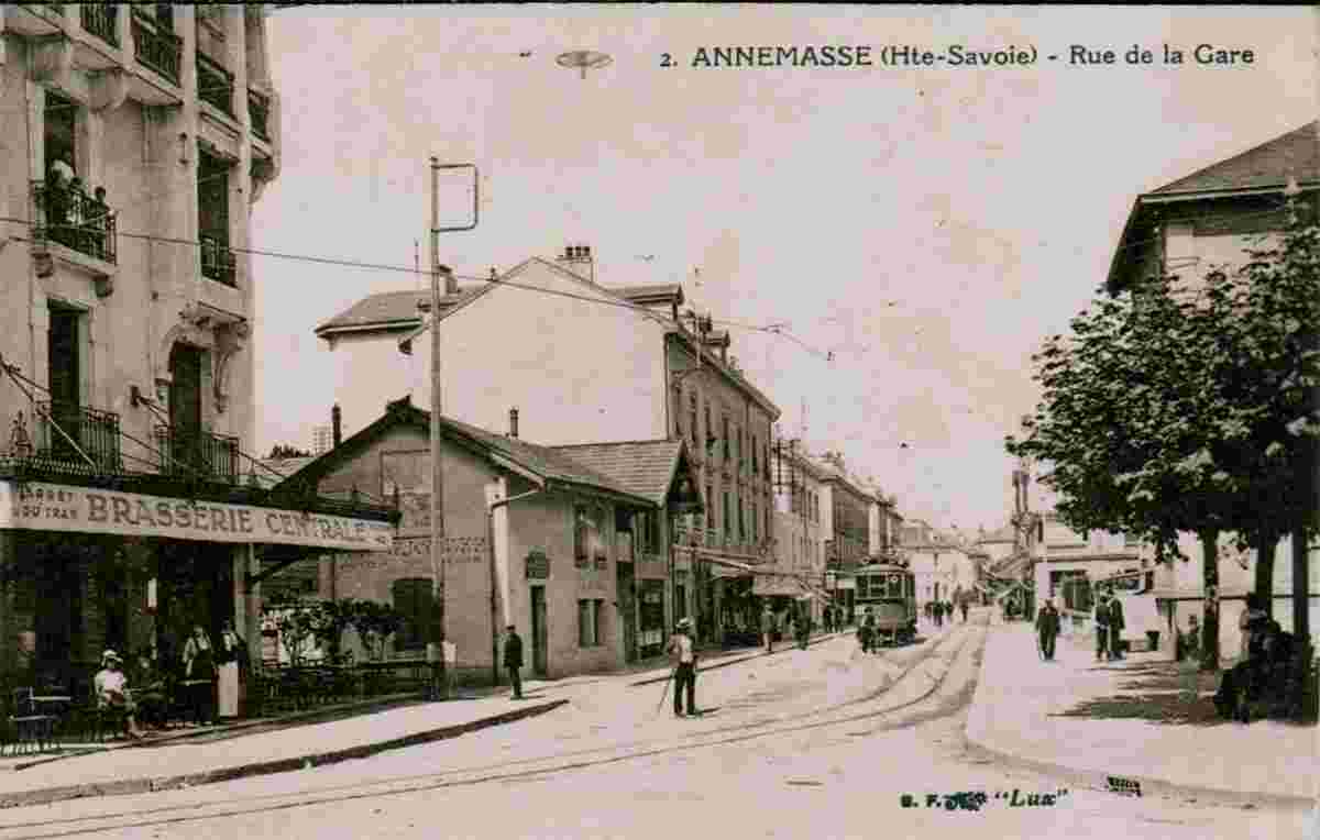 Annemasse. Rue de la gare