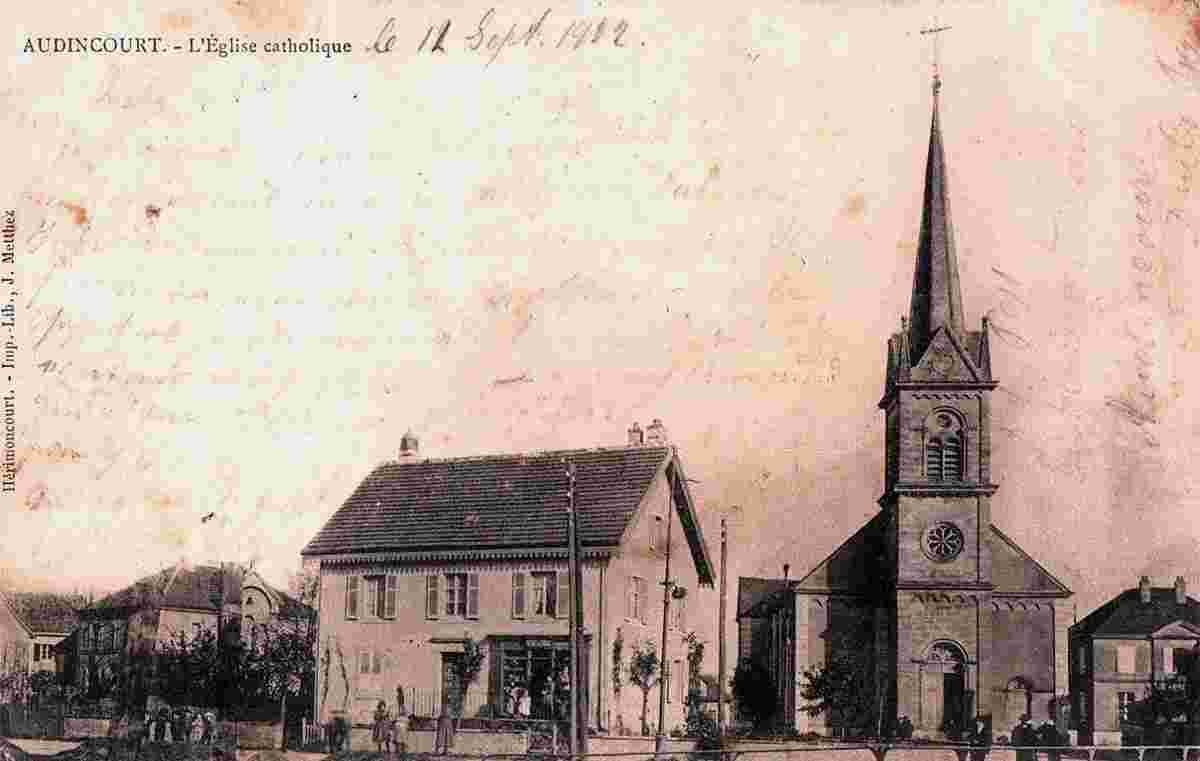 Audincourt. L'Eglise Catholique, 1902