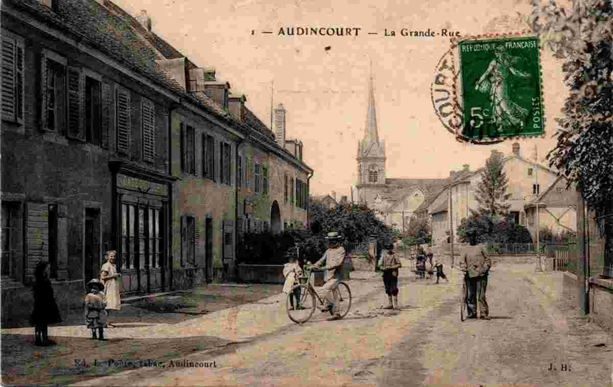 Audincourt. Grande Rue