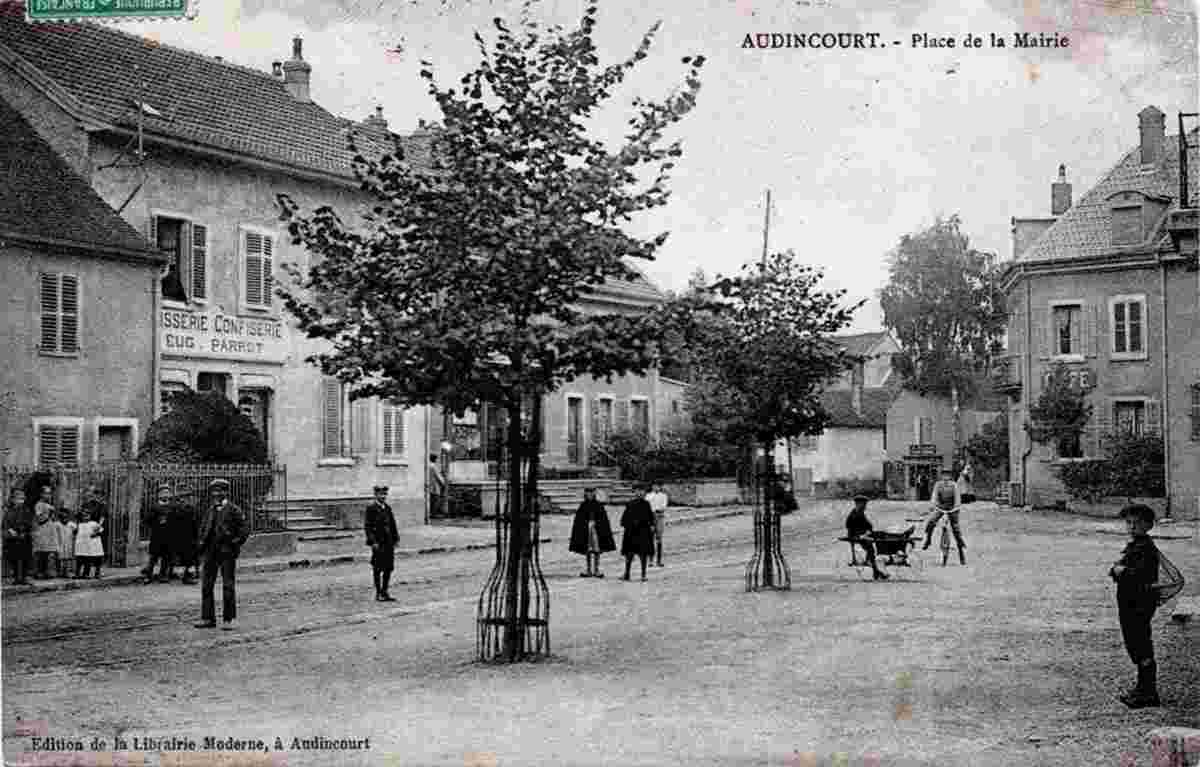 Audincourt. Place de la Mairie