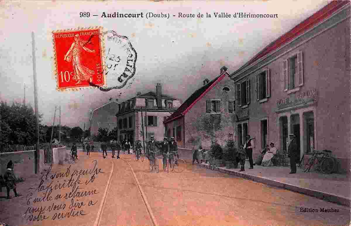 Audincourt. Route de la Vallee d'Herimoncourt
