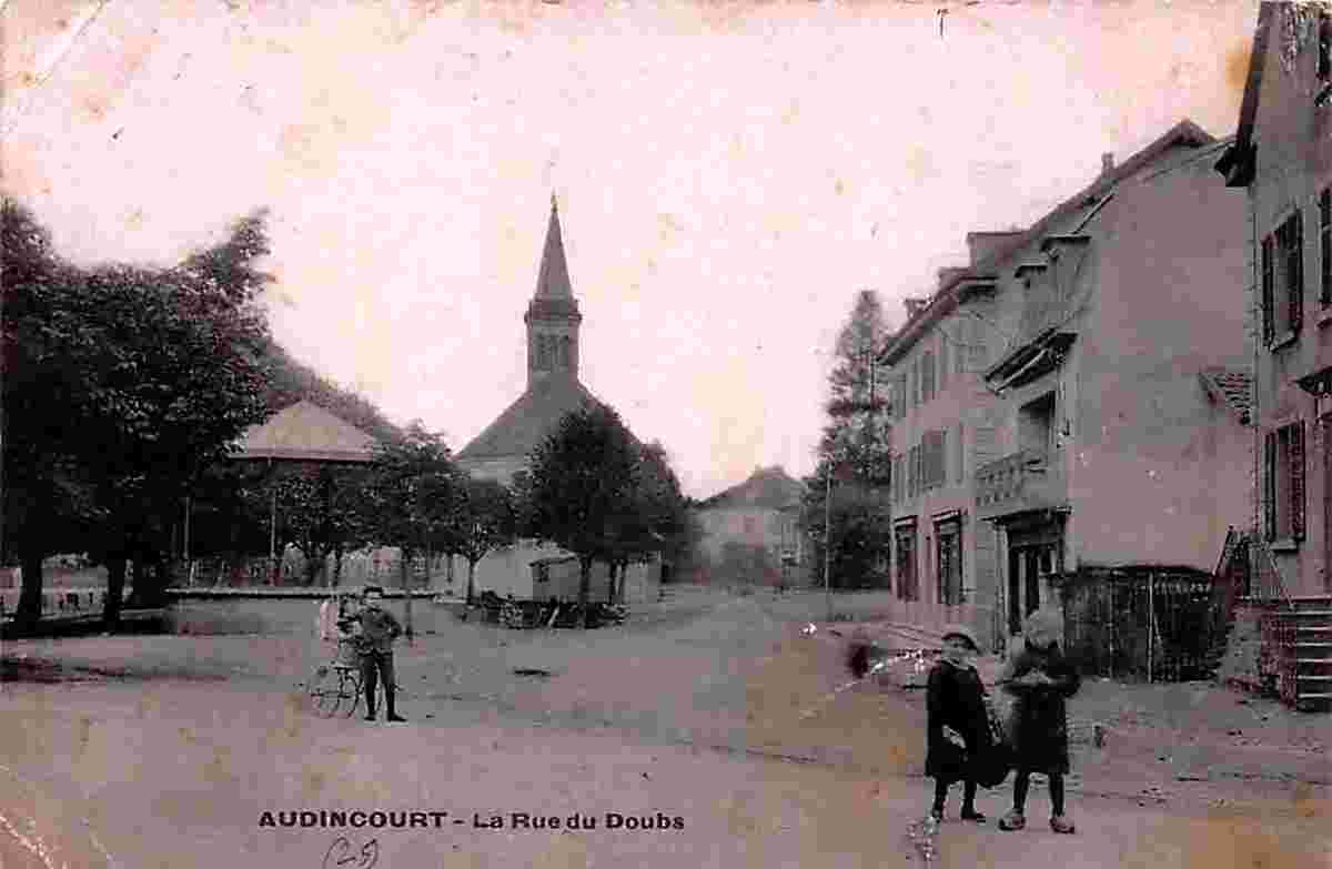 Audincourt. Rue du Doubs