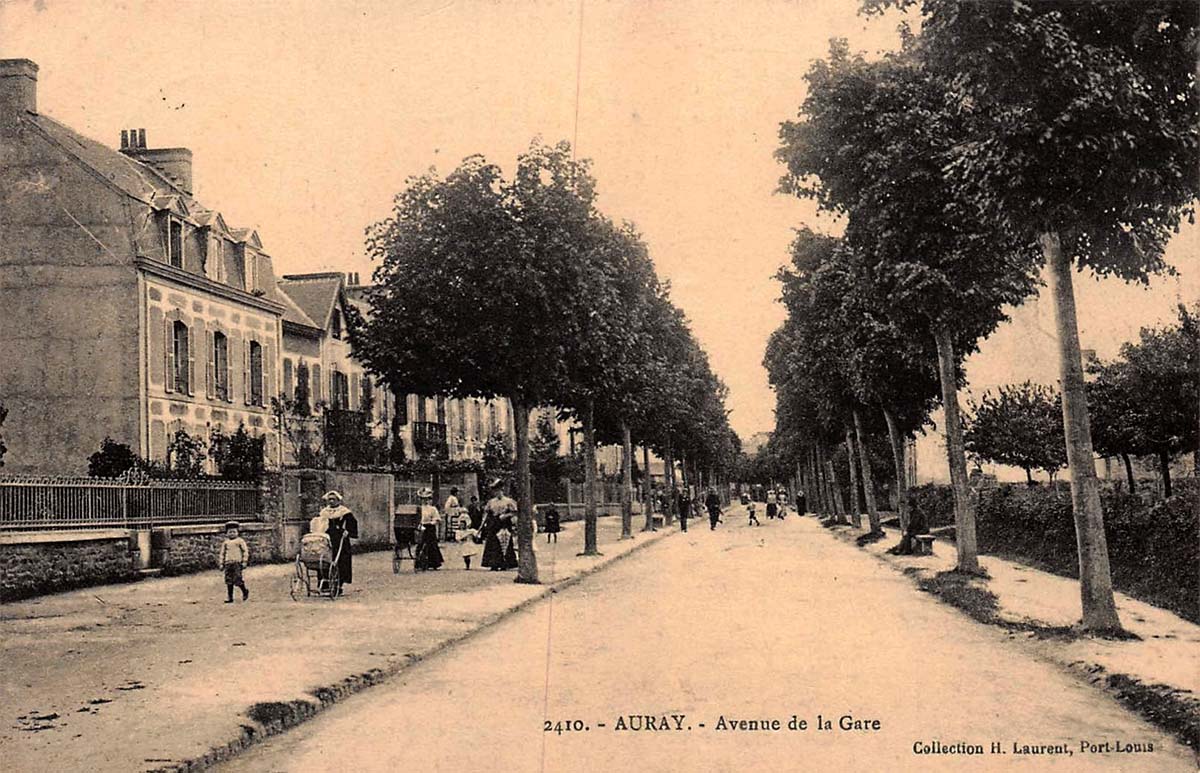 Auray. Avenue de la gare