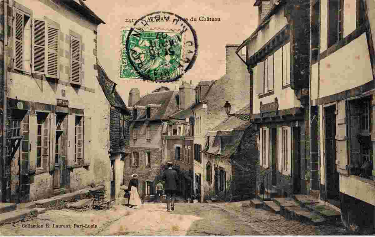 Auray. Rue du Château