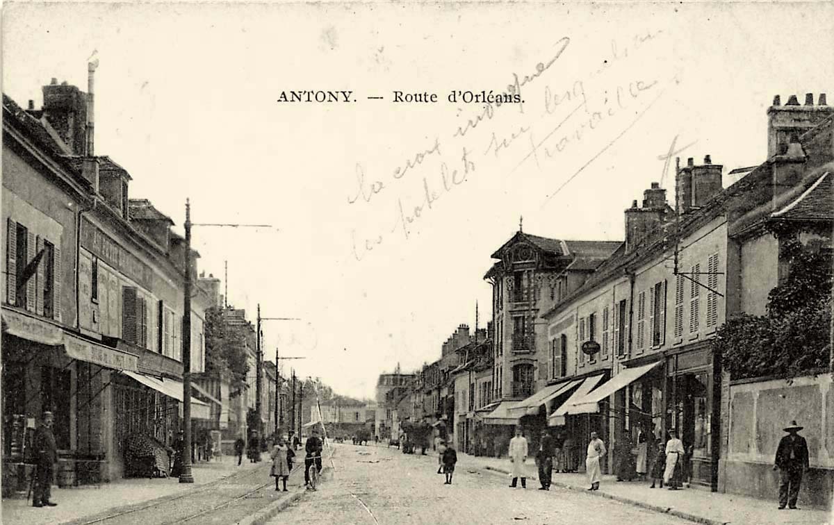 Antony. La Route d'Orléans