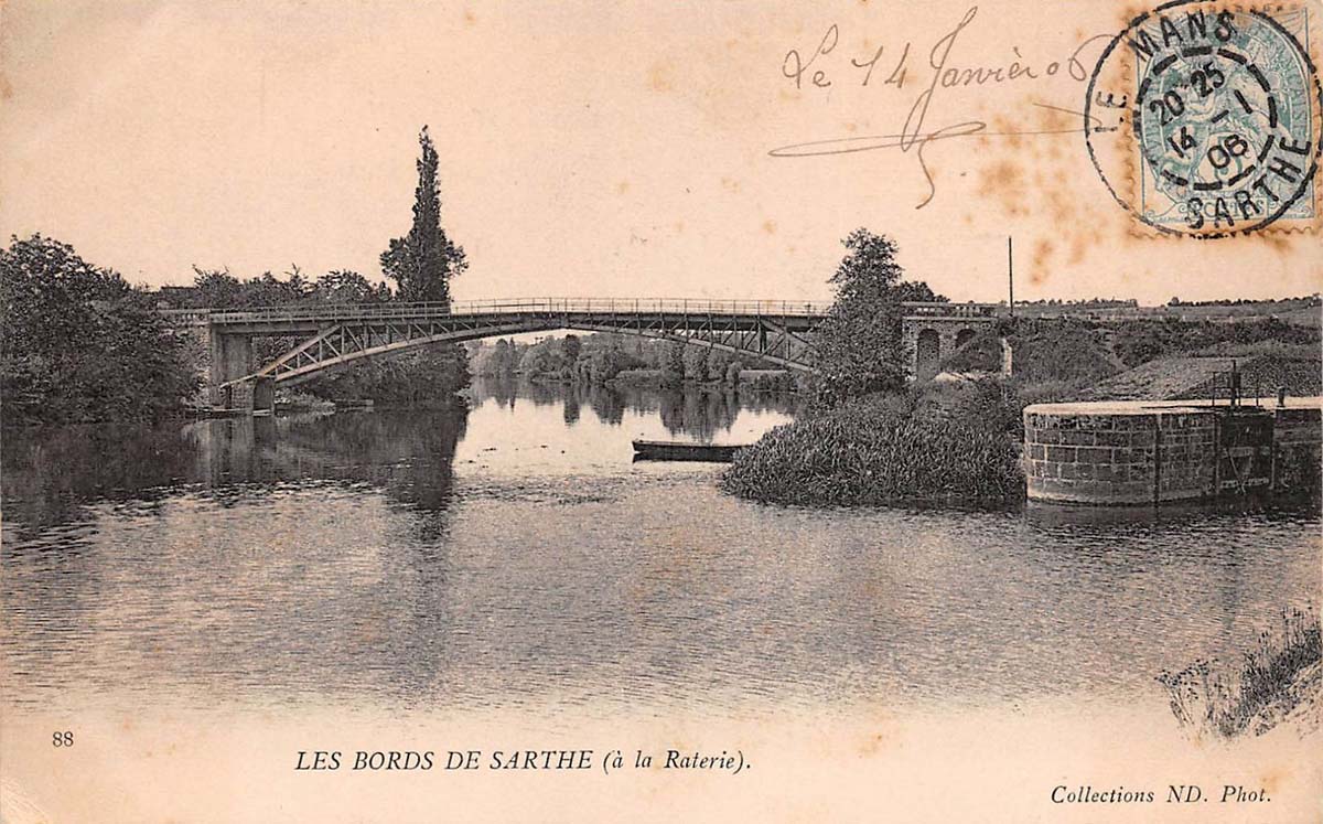 Allonnes. Le Pont, 1906