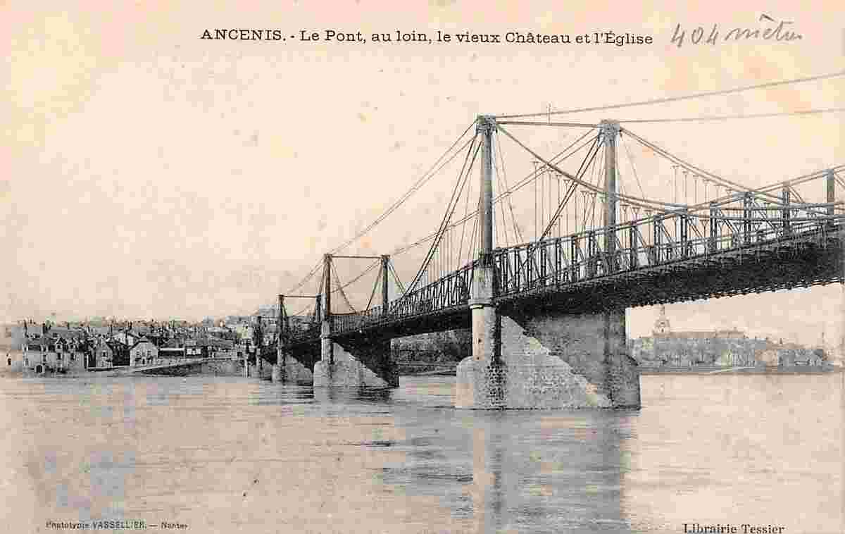 Ancenis-Saint-Géréon. Le Pont sur la Loire