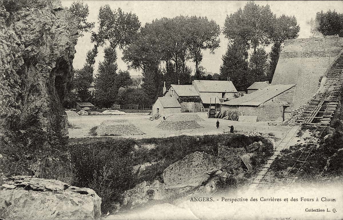 Angers. Perspective des Carrieres et des Fours à Chaux