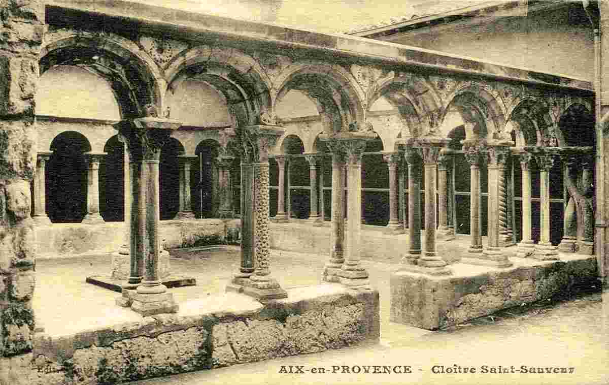 Aix-en-Provence. Cloître Saint-Sauveur