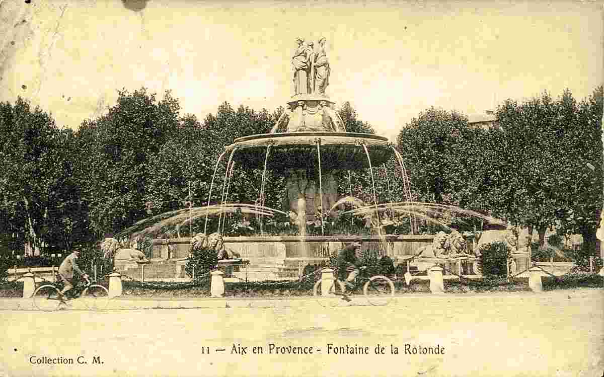 Aix-en-Provence. Grande Fontaine