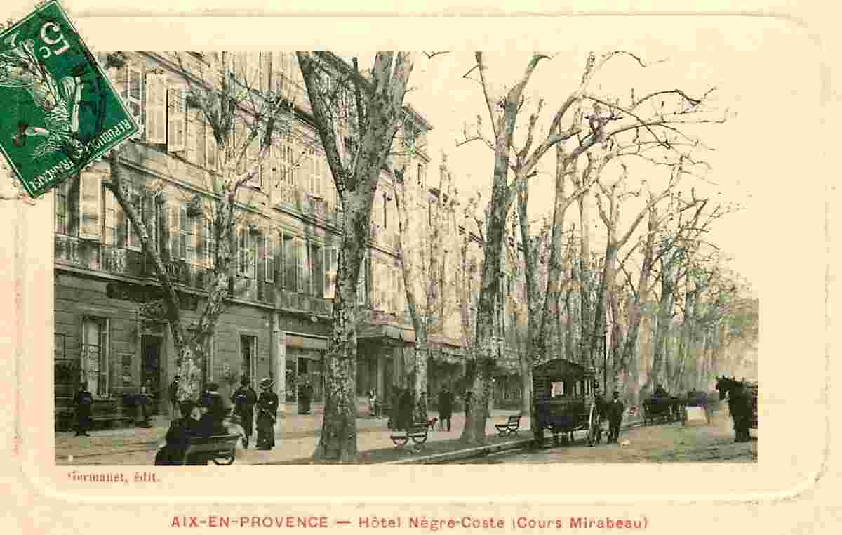 Aix-en-Provence. Hôtel Nègre-Coste