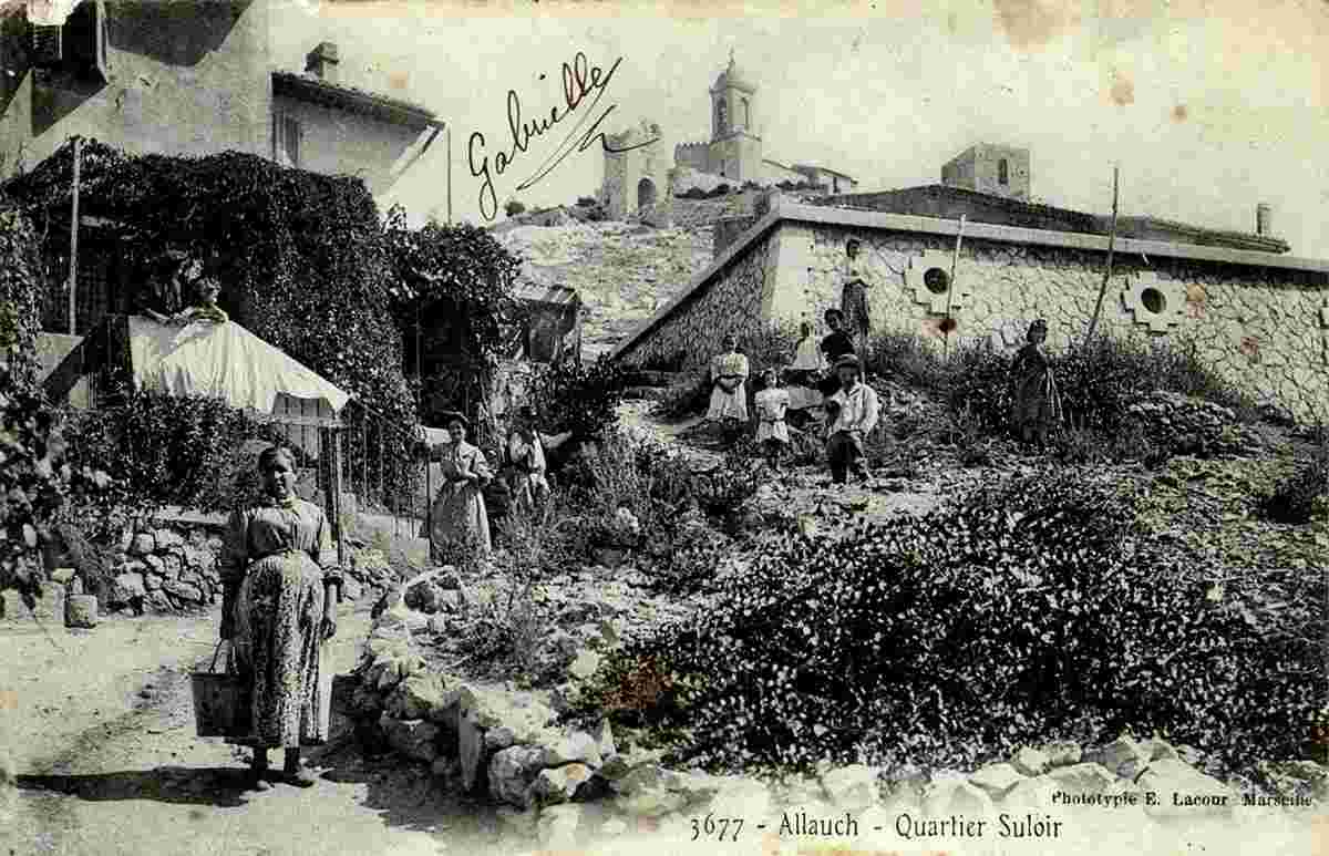 Allauch. Quartier Suloir, 1915
