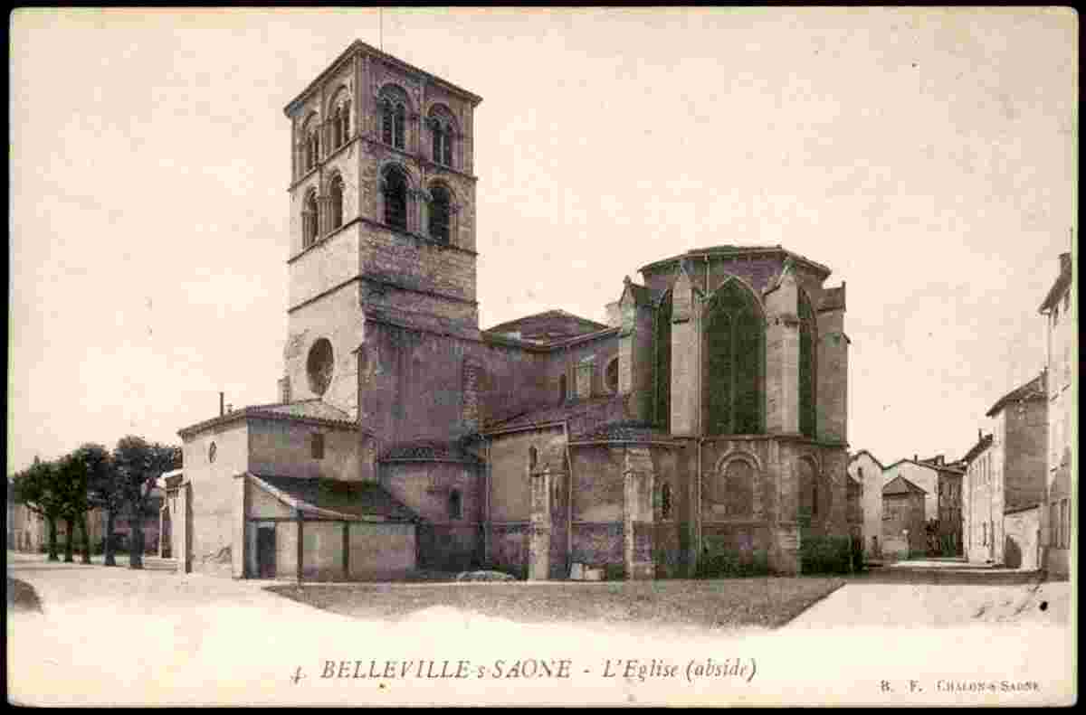 Belleville-en-Beaujolais. Avenue du Port, 1906
