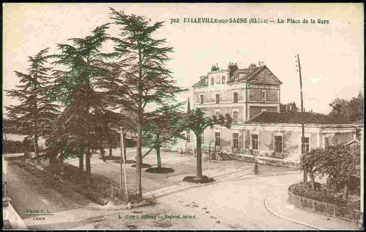 Belleville-en-Beaujolais. La Gare, Place
