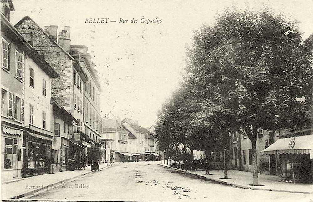 Belley. Rue des Capucins