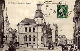 Bourg-en-Bresse. Hôtel des Postes, 1913