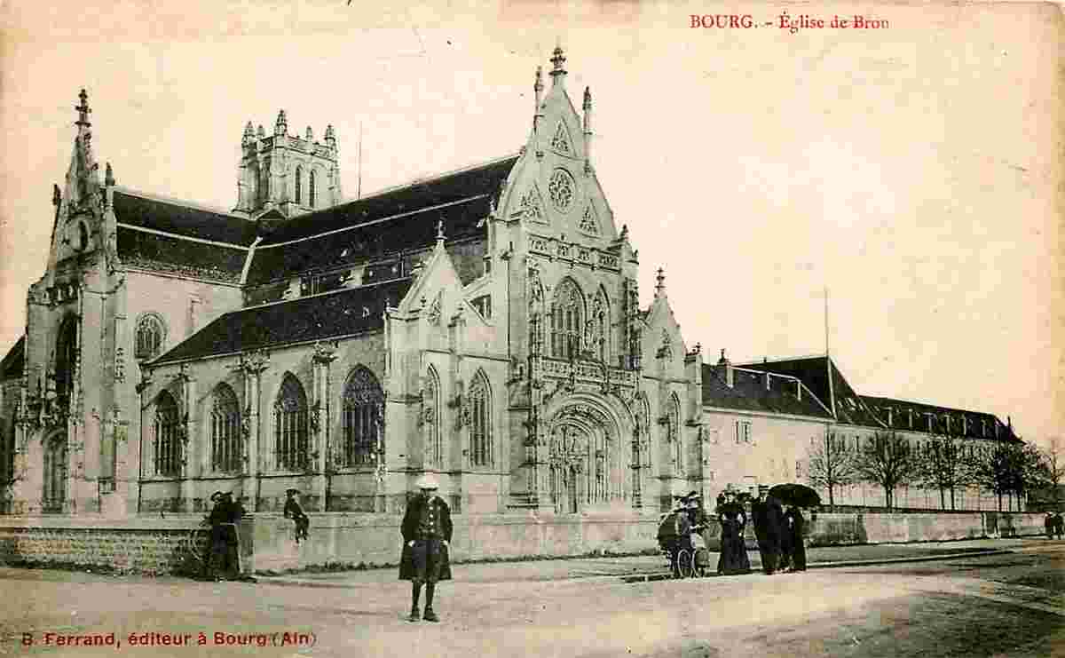 Bourg-en-Bresse. l'Église de Brou