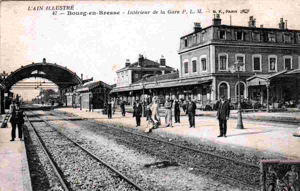 Bourg-en-Bresse. La Gare