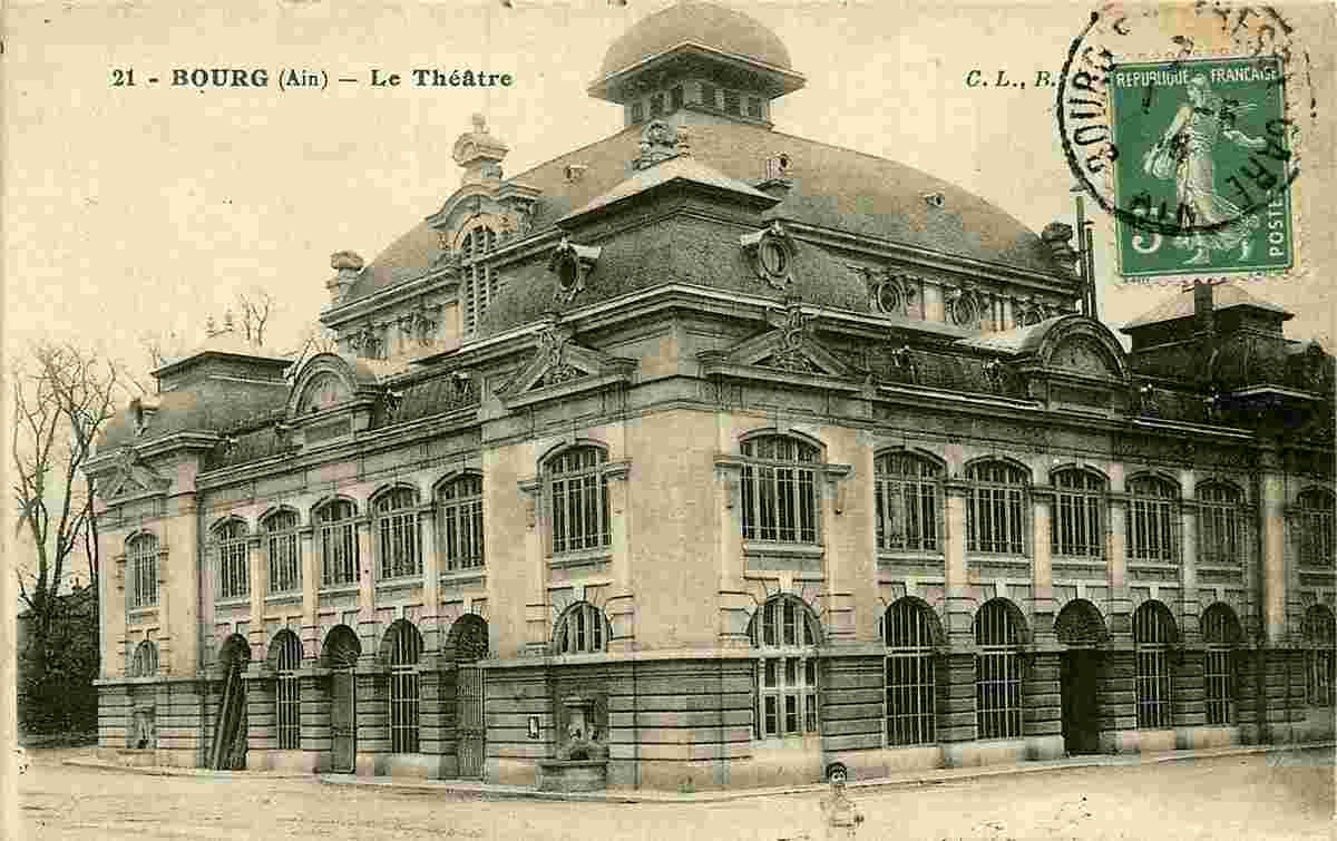 Bourg-en-Bresse. Le Théâtre