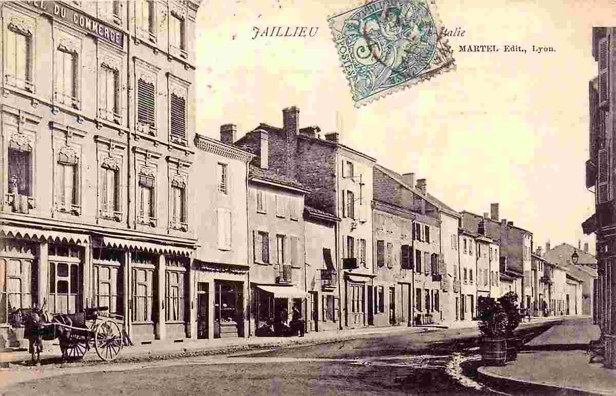 Bourgoin-Jallieu. Jallieu - Rue d'Italie