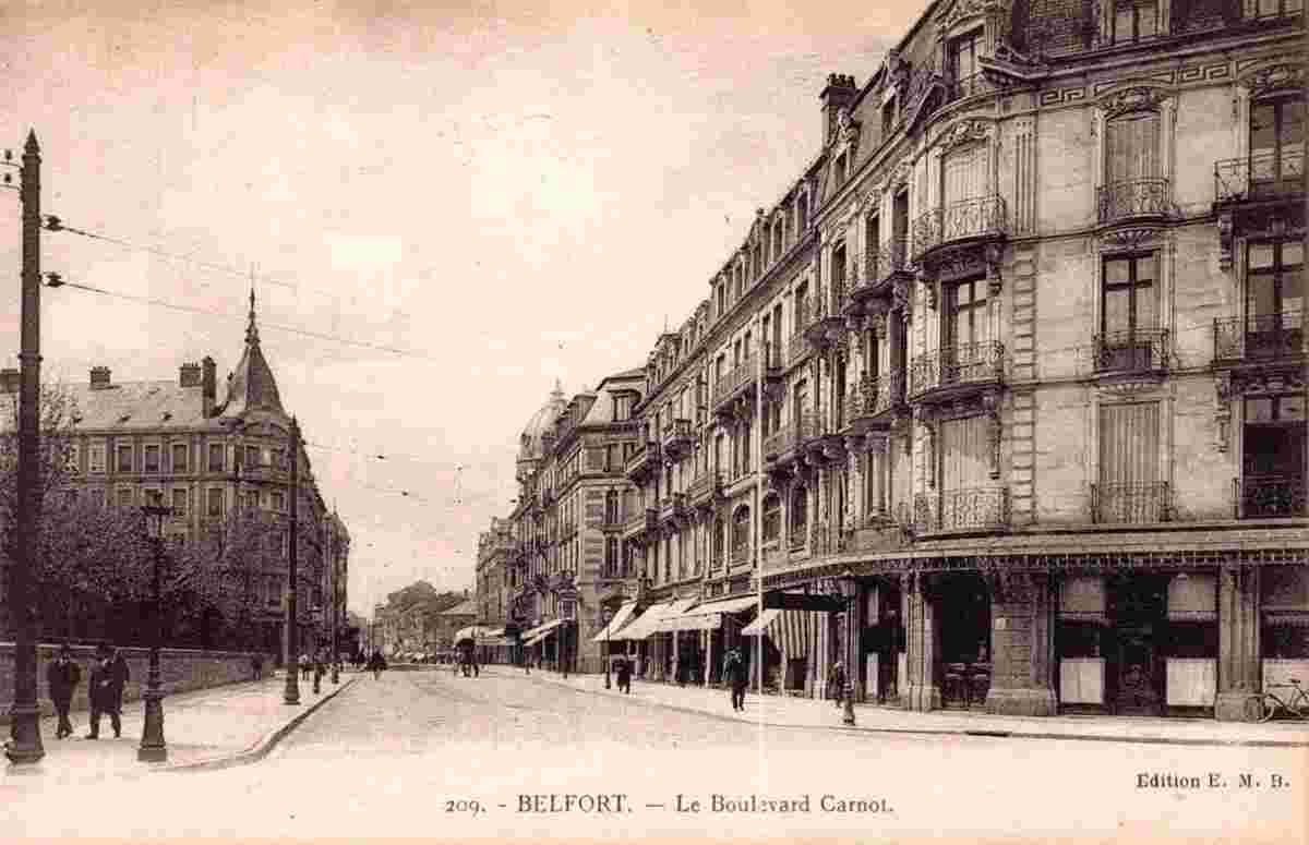 Belfort. Boulevard Carnot