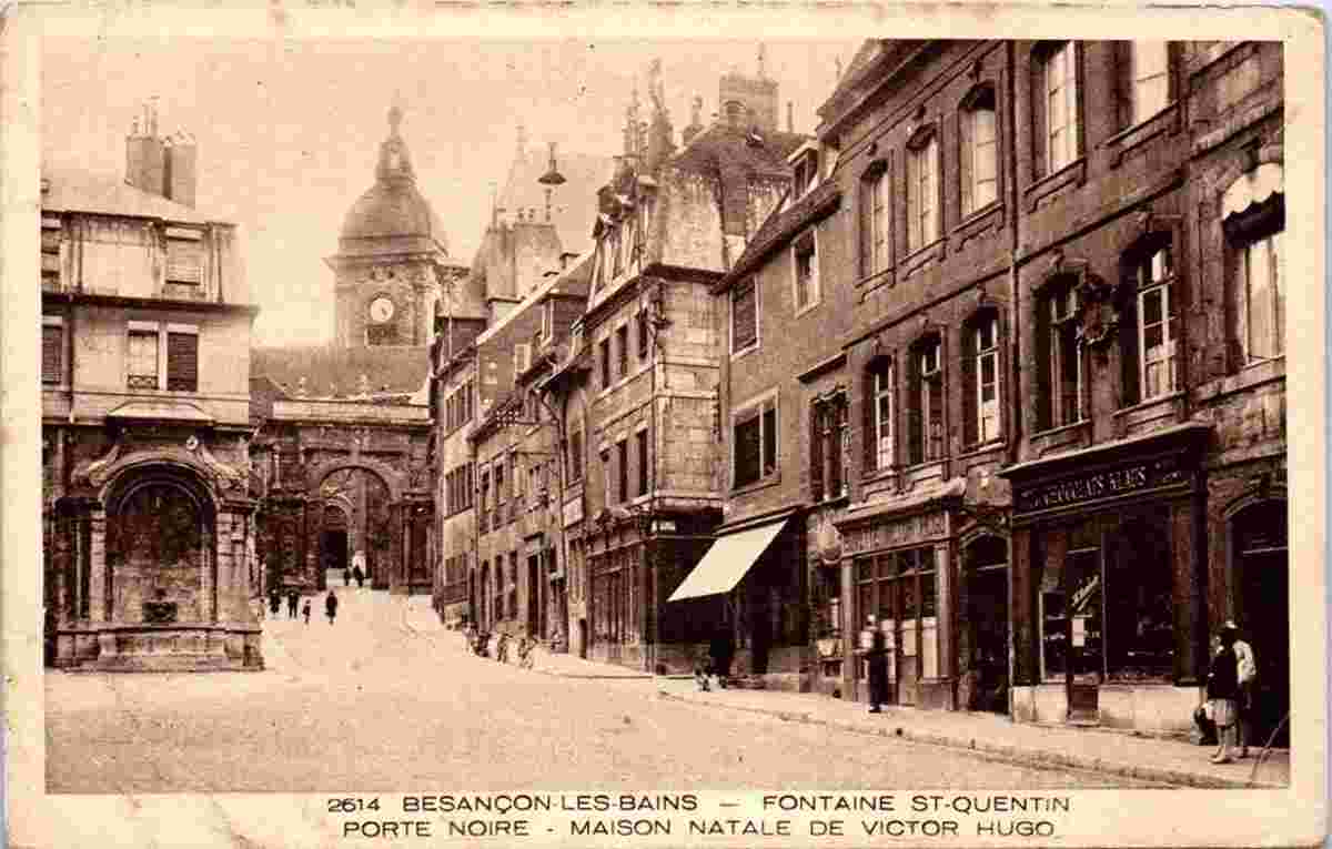 Besançon. Fontaine Saint Quentin