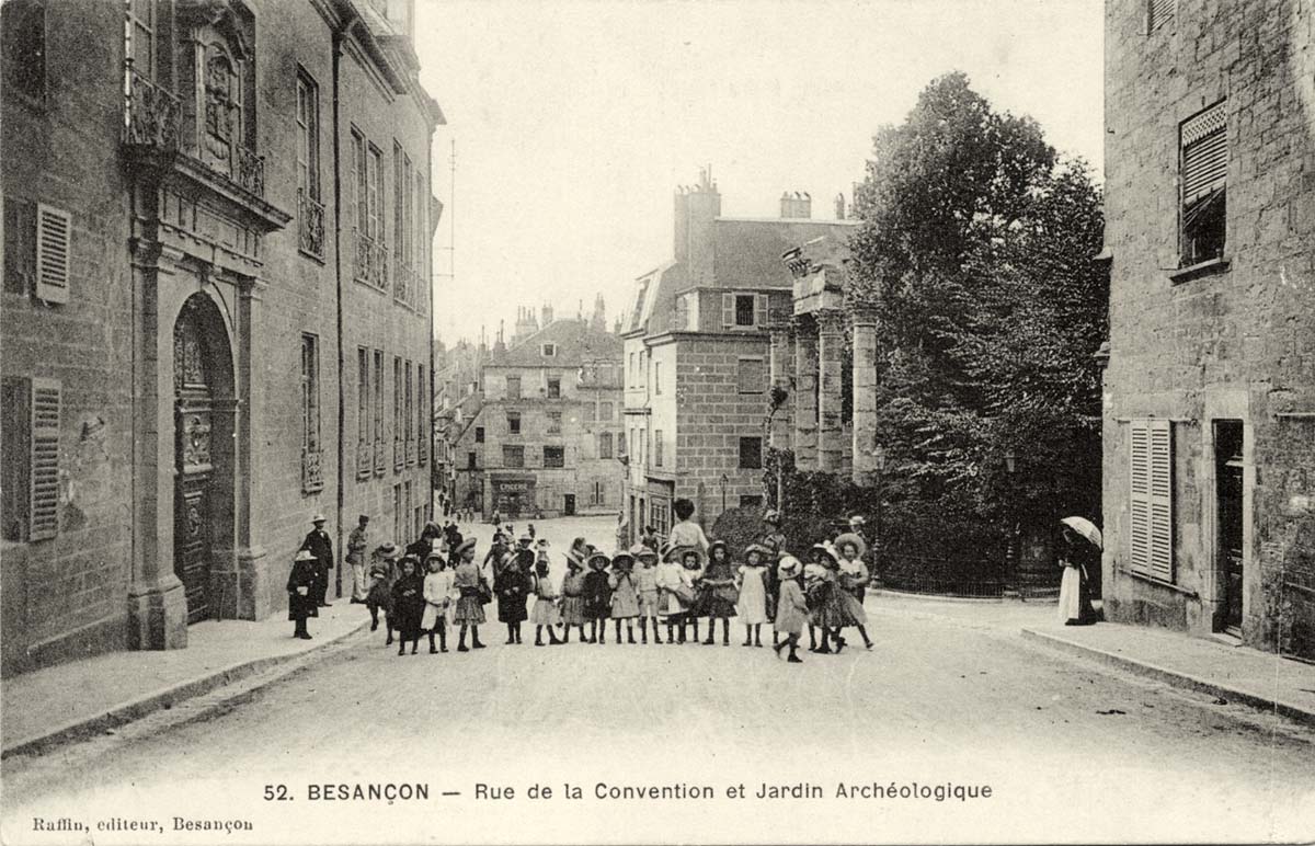 Besançon. Rue de la Convention