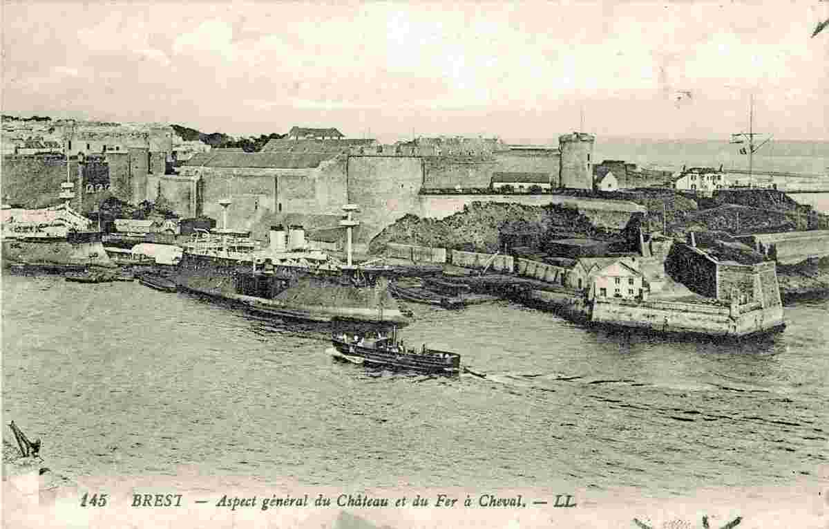 Brest. Aspect général du Château