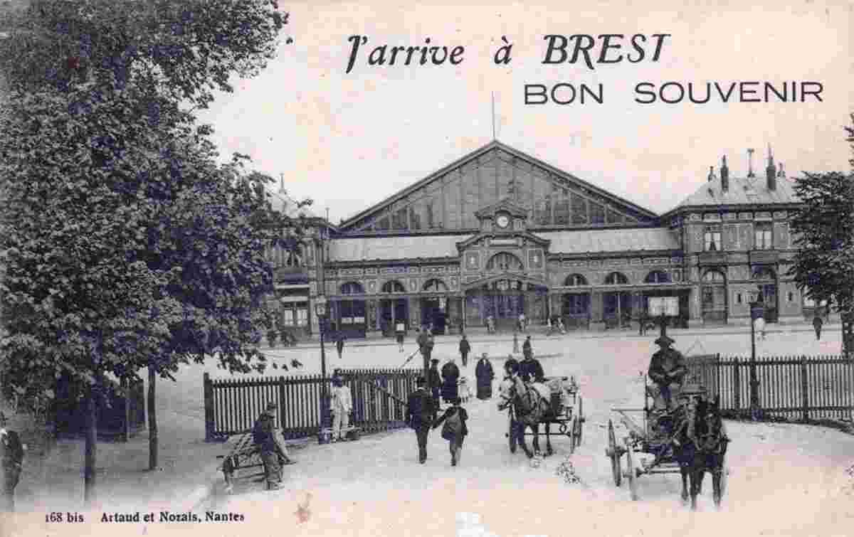 Brest. La Gare de l'Ouest
