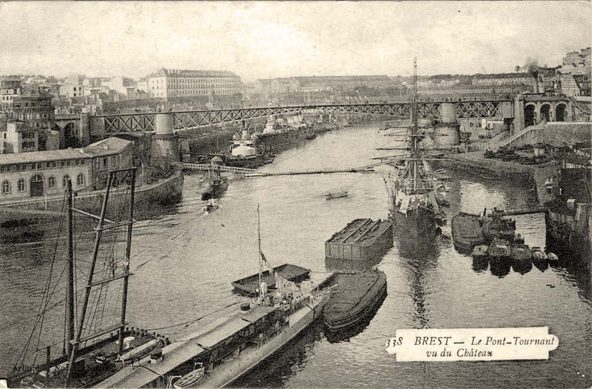 Brest. Le Pont tournant