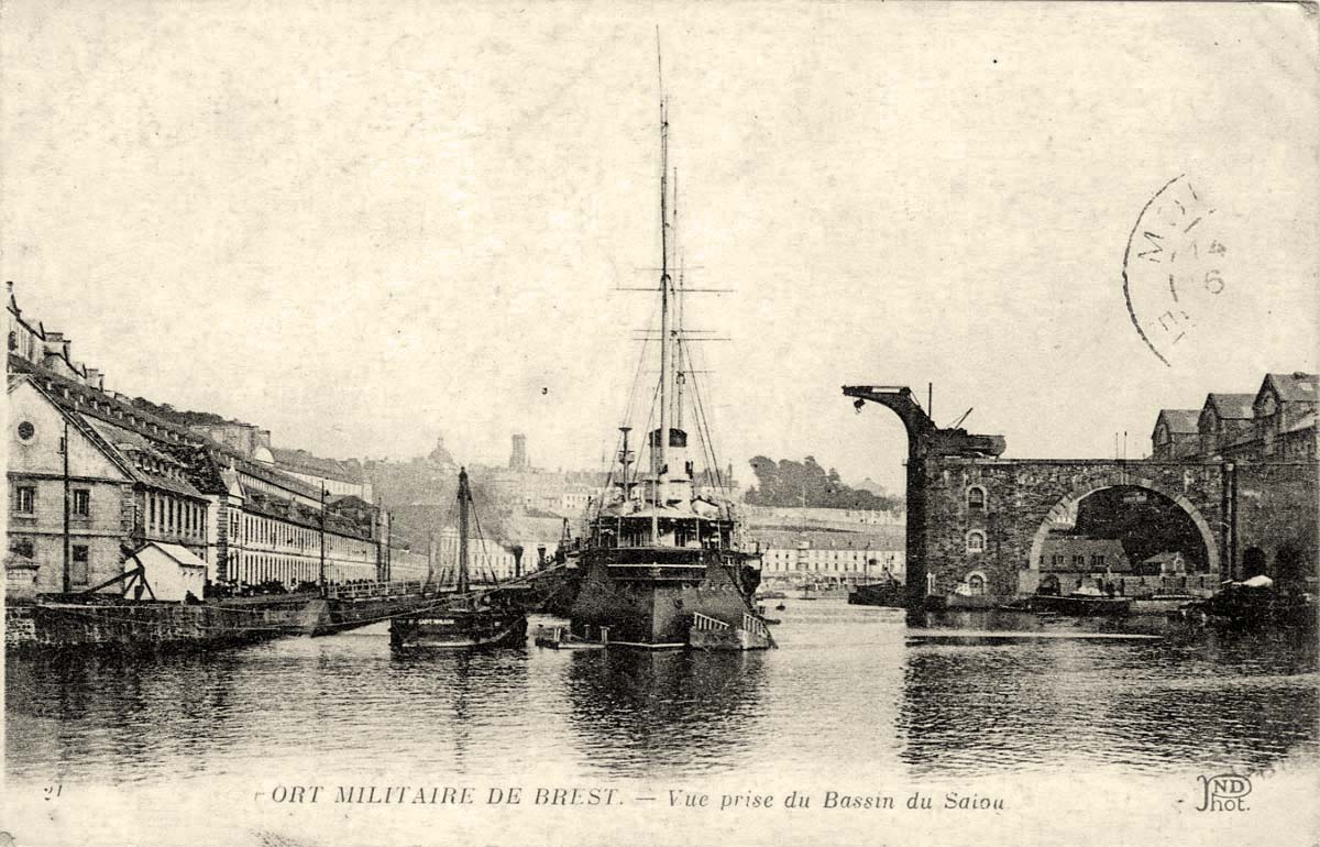 Brest. Port Militaire, Bassin du Salou