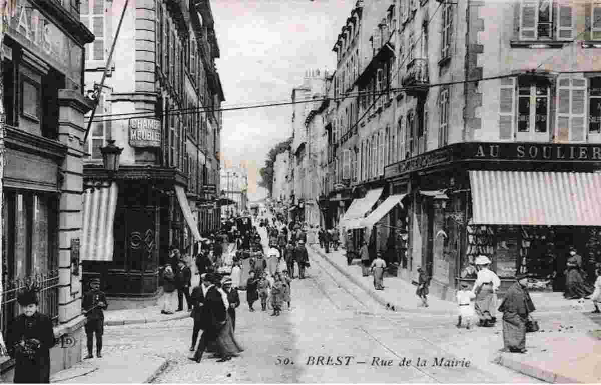 Brest. Rue de la Mairie