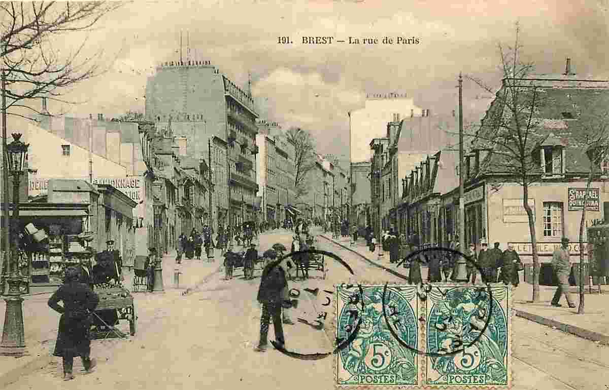 Brest. Rue de Paris