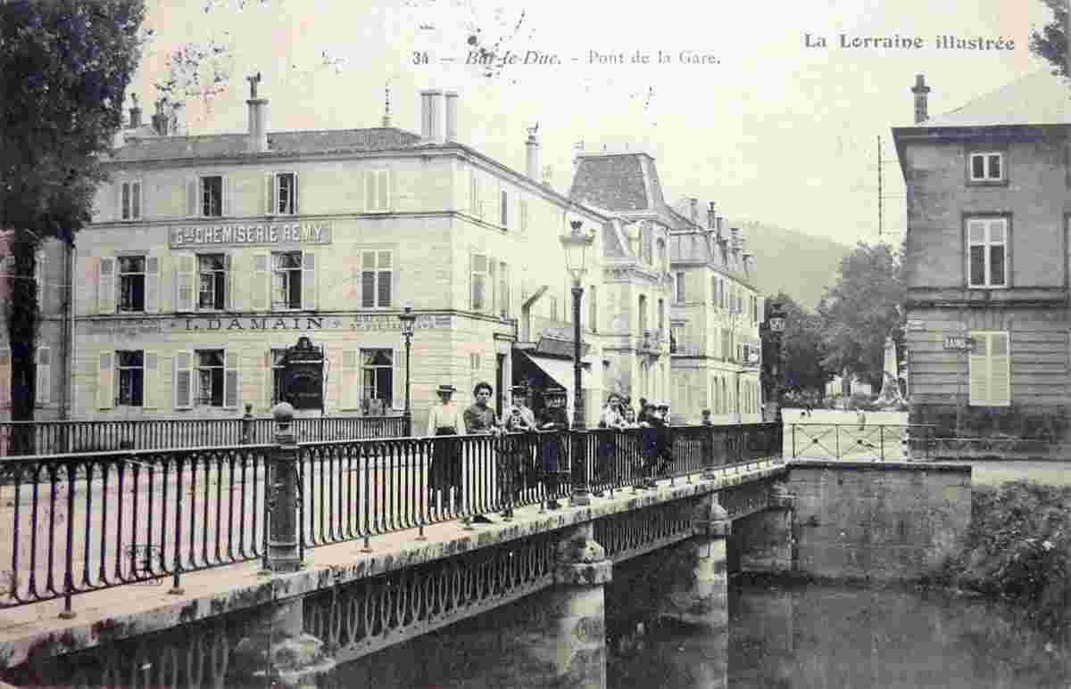 Bar-le-Duc. Pont de la Gare, 1904