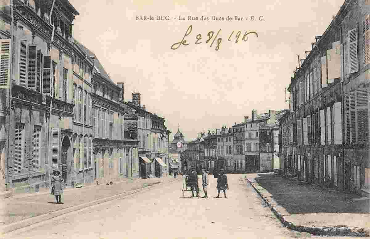 Bar-le-Duc. Rue des Ducs de Bar, 1916