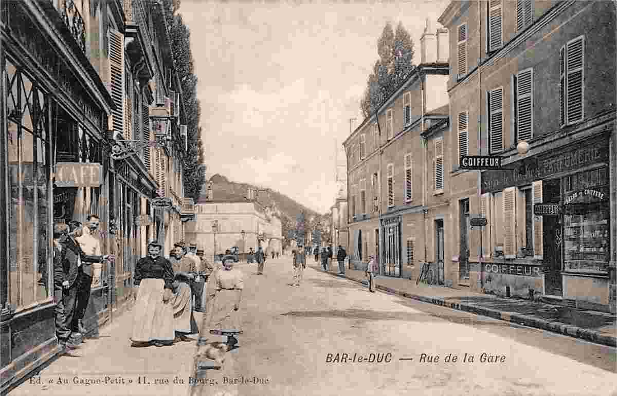 Bar-le-Duc. Rue de la Gare