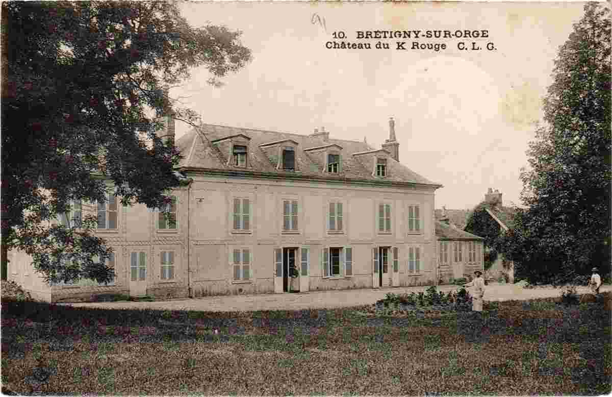 Brétigny-sur-Orge. Le Château du K. Rouge