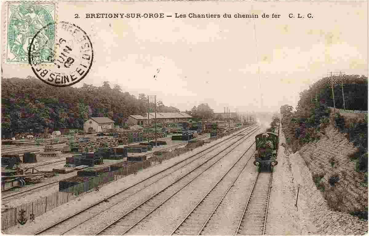 Brétigny-sur-Orge. Les Chantiers du chemin de fer