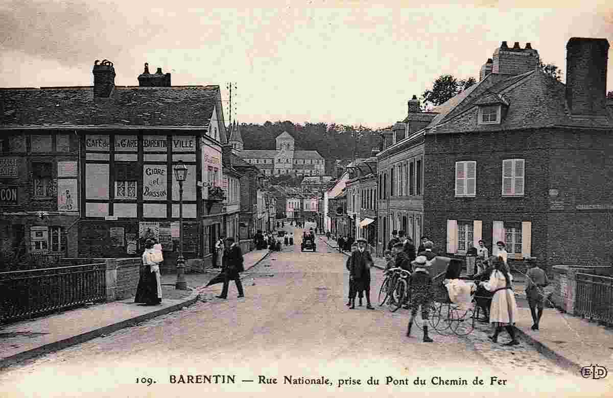 Barentin. Rue Nationale