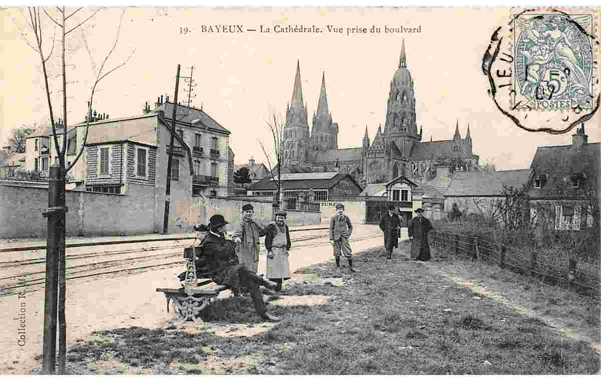 Bayeux. Cathédrale, 1907