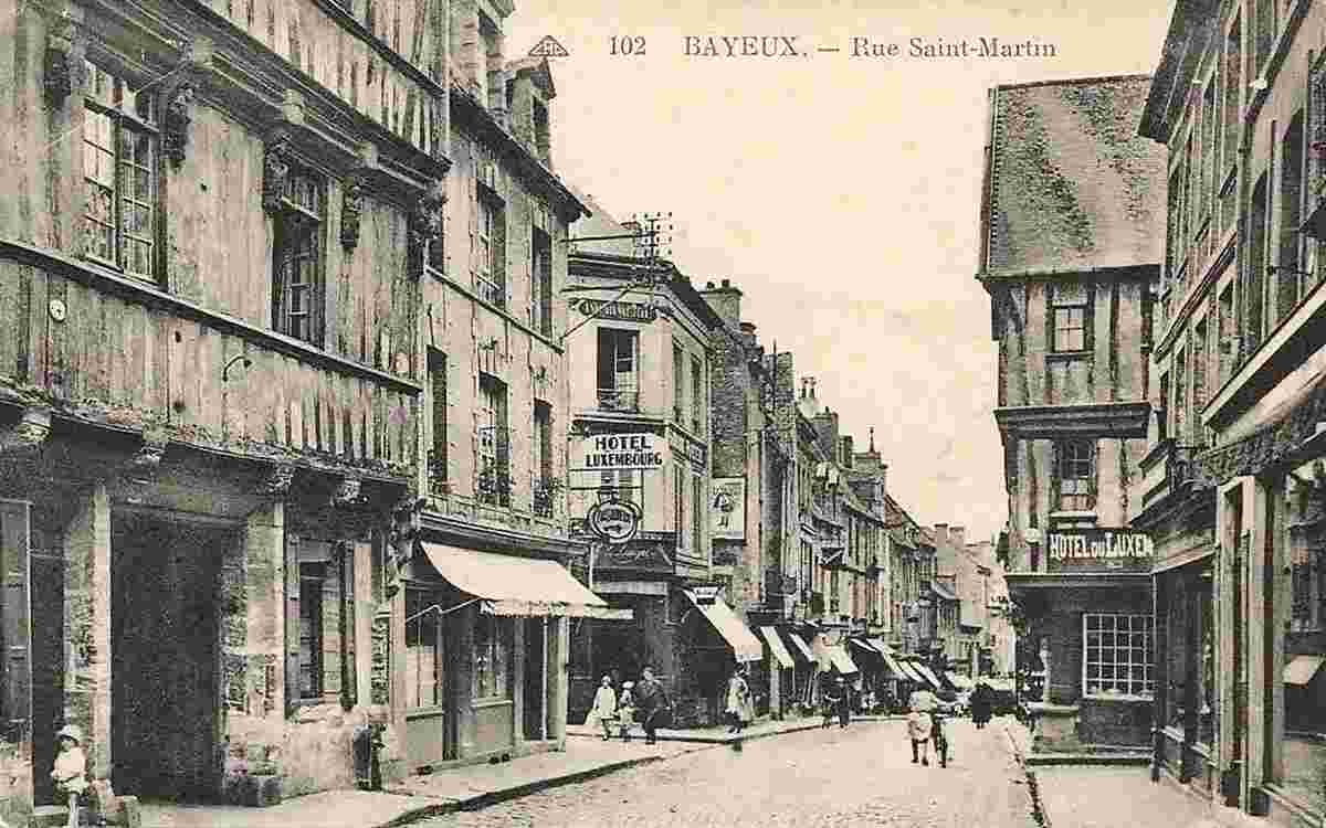 Bayeux. Rue Saint Martin