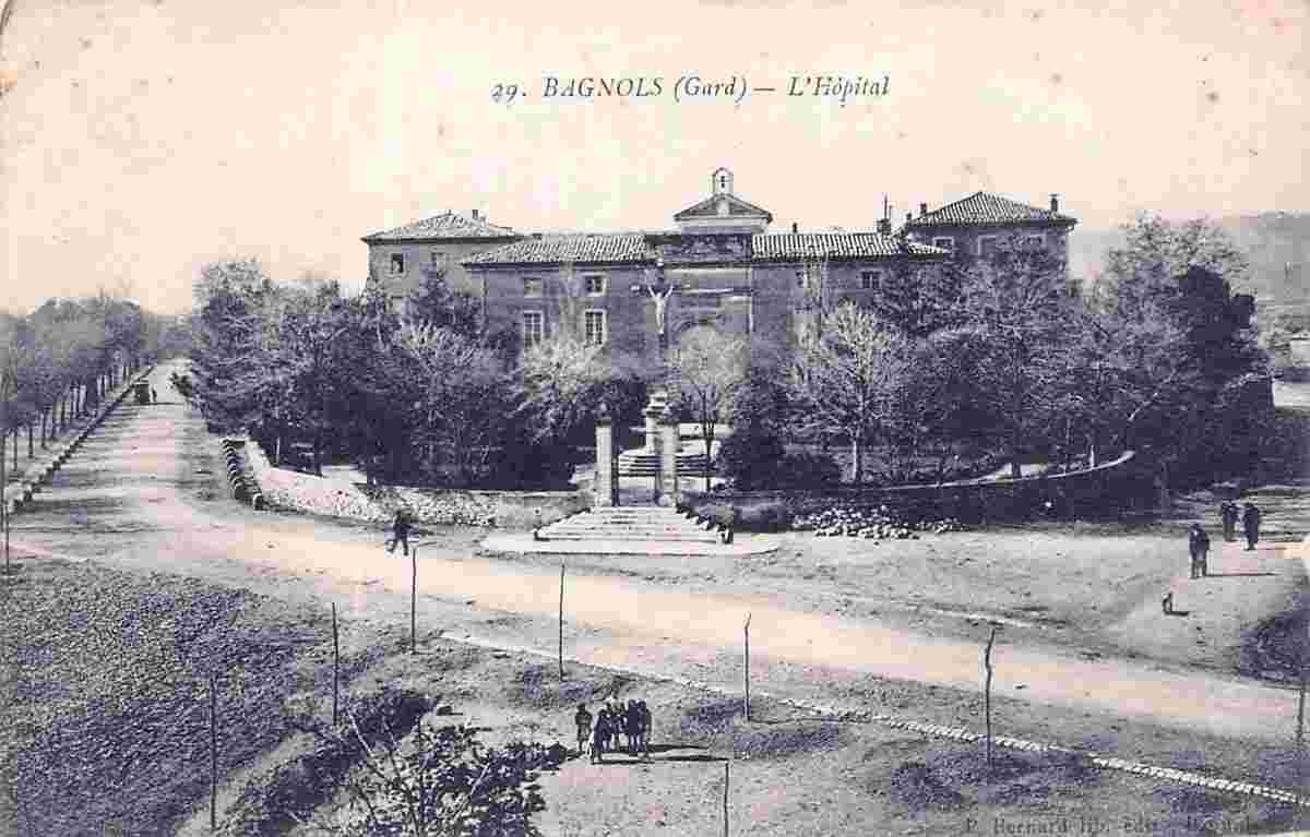 Bagnols-sur-Cèze. L'Hopital, 1917