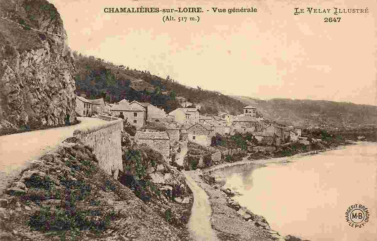 Chamalières-sur-Loire. Vue générale