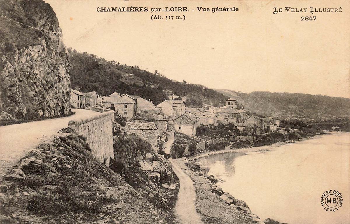 Chamalières-sur-Loire. Vue générale