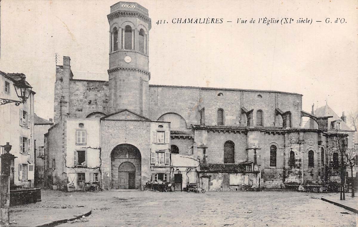Chamalieres. L'Église du XIe siècle