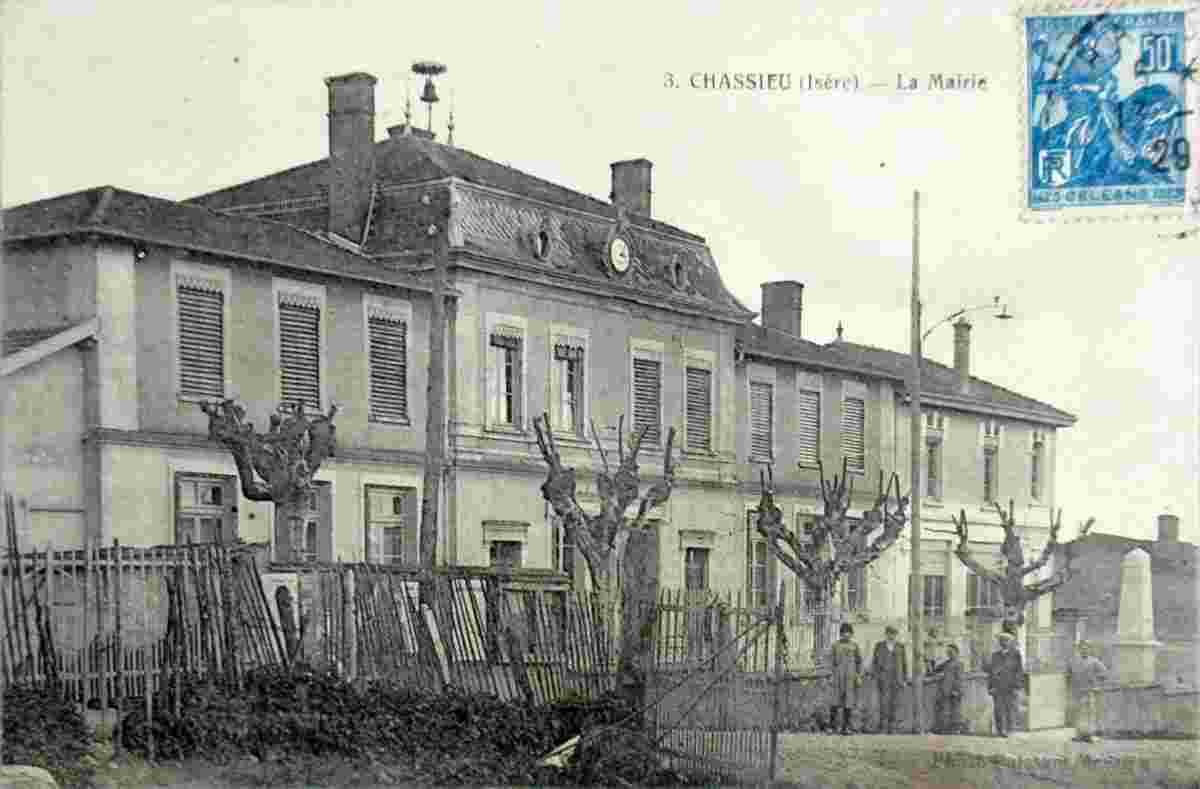 Chassieu. La Mairie, 1929