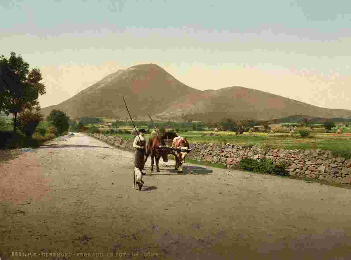Clermont-Ferrand. Puy de Dôme, 1890