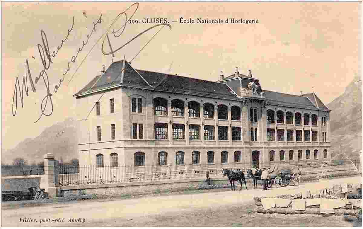 Cluses. École Nationale d'Horlogerie, 1905
