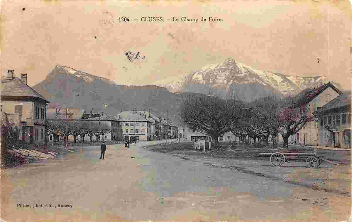Cluses. Le Champ de Foire, 1906